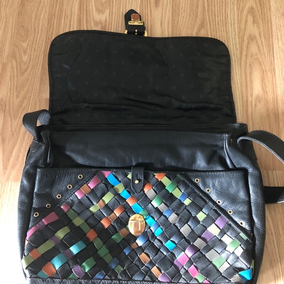 Fantastic vintage Piero Guidi leather cross body bag - Picture 4 of 7